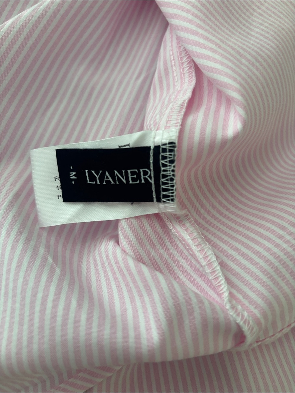 Pink Striped Bow-Tie Button Down Shirt - Picture 4 of 5